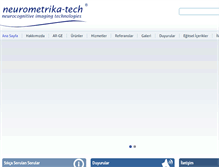 Tablet Screenshot of neurometrika-tech.com